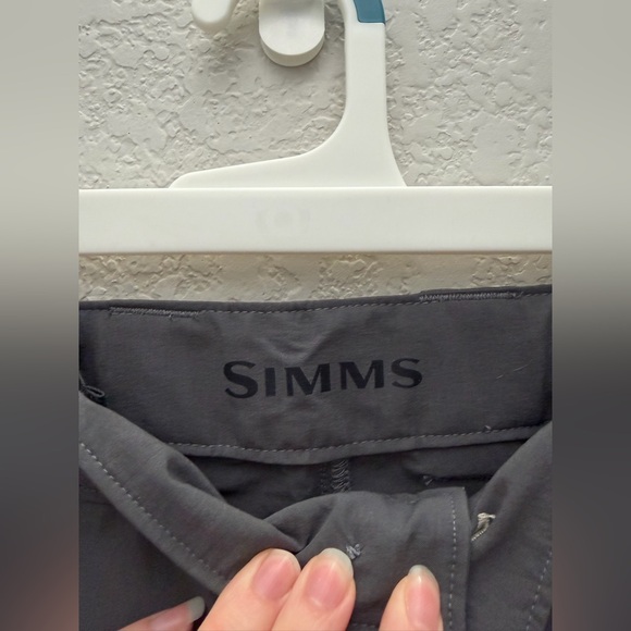 Simms Mens Guide Fishing Pants Slate Short New With Tags Gorpcore Outdoor - Picture 6 of 10